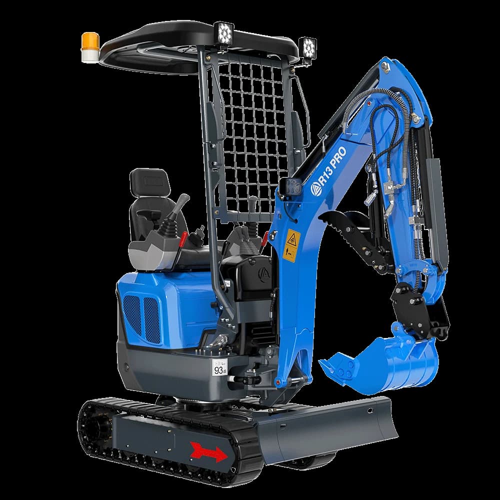 Rippa R13 Pro mini excavator rental Eugene - main product view